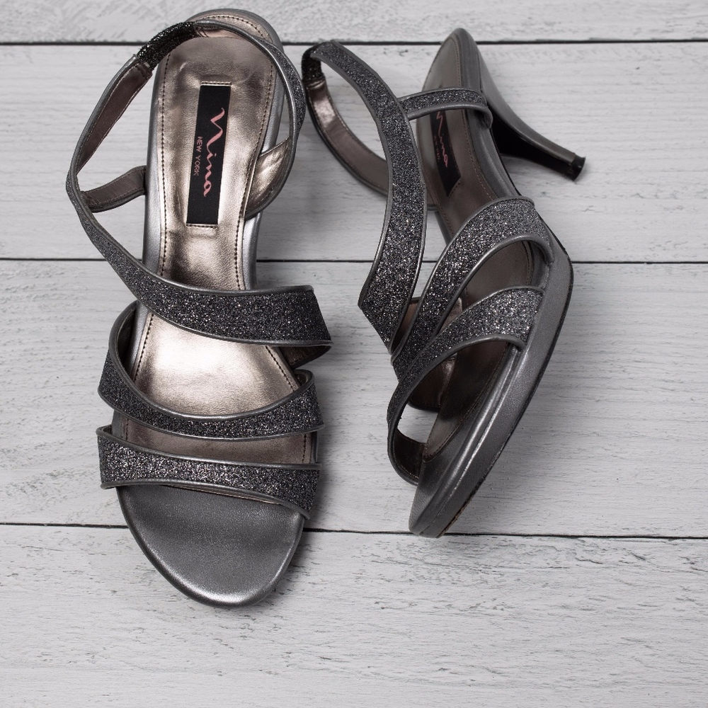 Gunmetal Nina Sandals